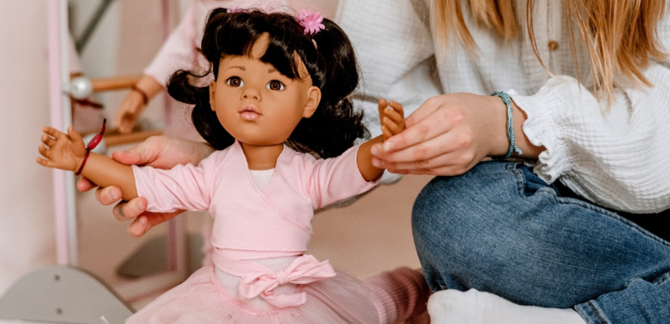 Balerina babák, ruhák, kiegészítők