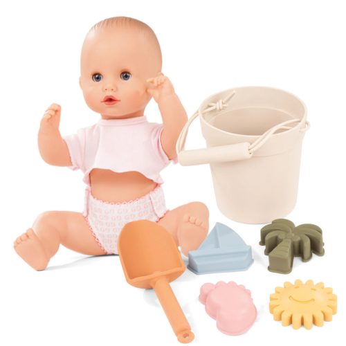 Păpușă Götz Set de cadouri Sleepy Aquini Beach Girl
