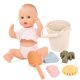 Păpușă Götz Set de cadouri Sleepy Aquini Beach Girl