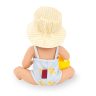 2653165 - Götz Sleepy Aquini Girl Bathing Duck baba