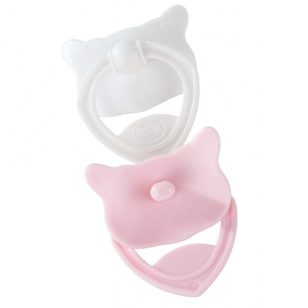   Götz cumik Cookie és Cosy Aquini babákhoz, rózsaszín és fehér